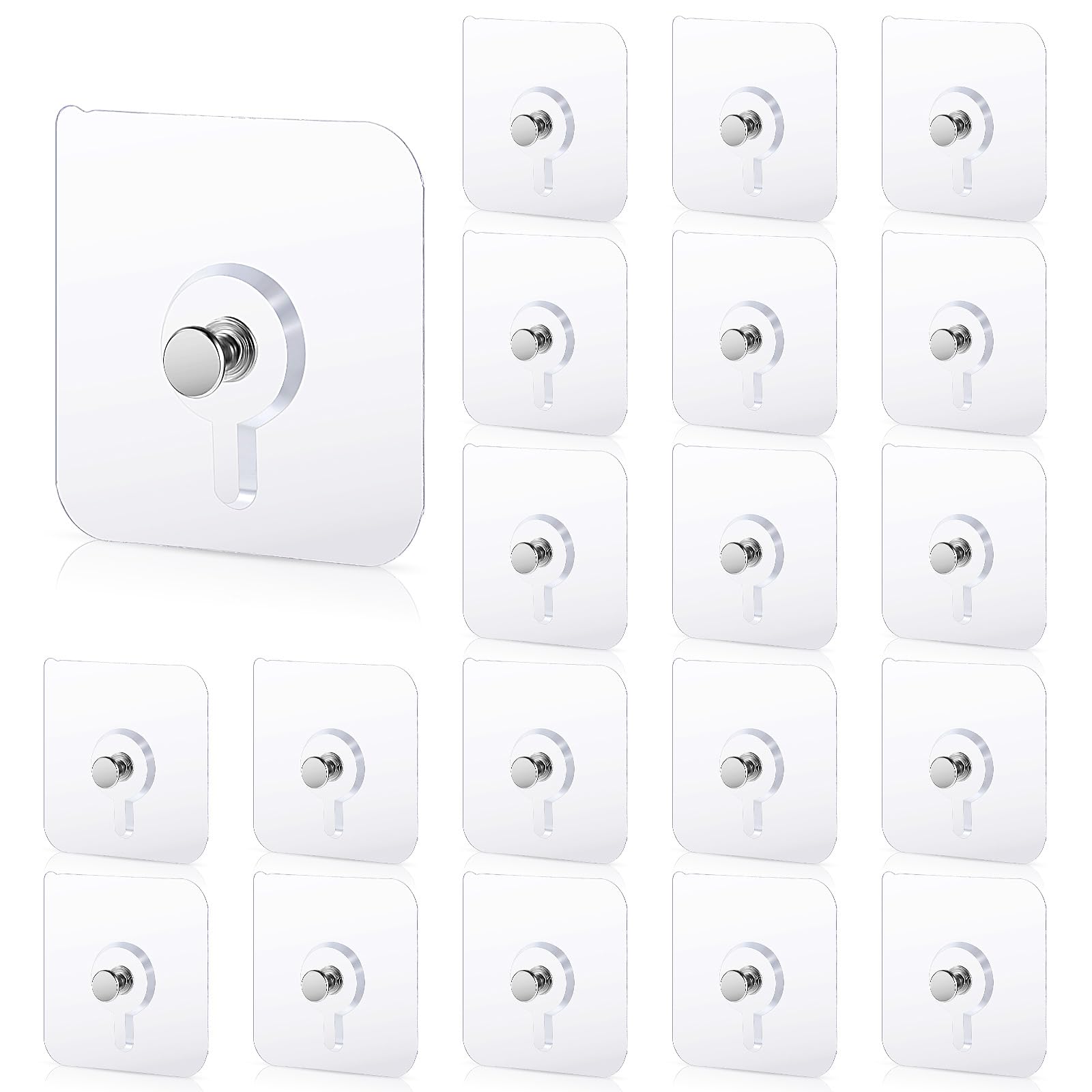 No-Drill Adhesive Wall Mount with Screws