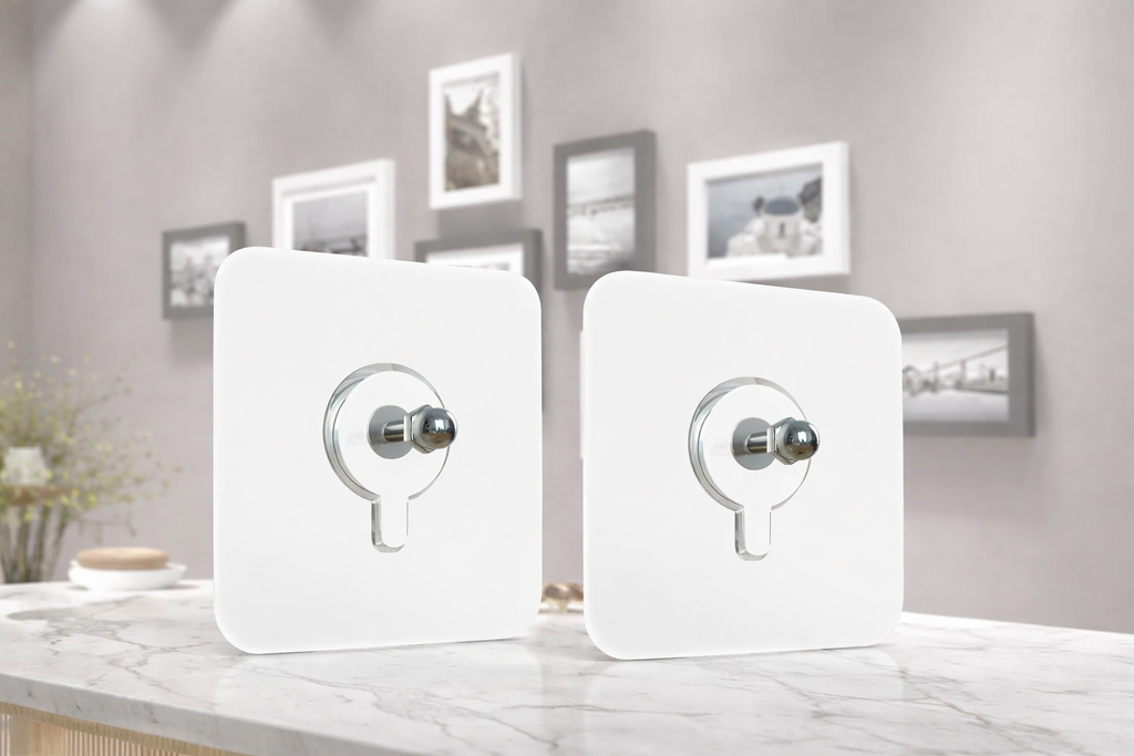 No-Drill Adhesive Wall Mount with Screws