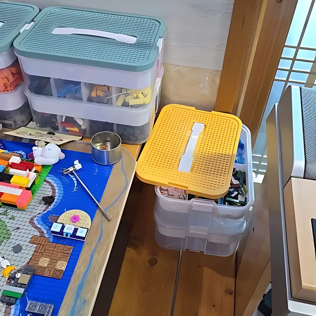 Organized Building Blocks Kids Building Blocks Organizer - Block Buddy – House Prime