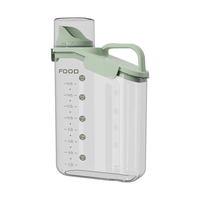 Light Green Airtight Food Container Storage