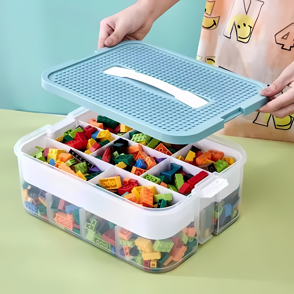 Organized Building Blocks Kids Building Blocks Organizer - Block Buddy – House Prime