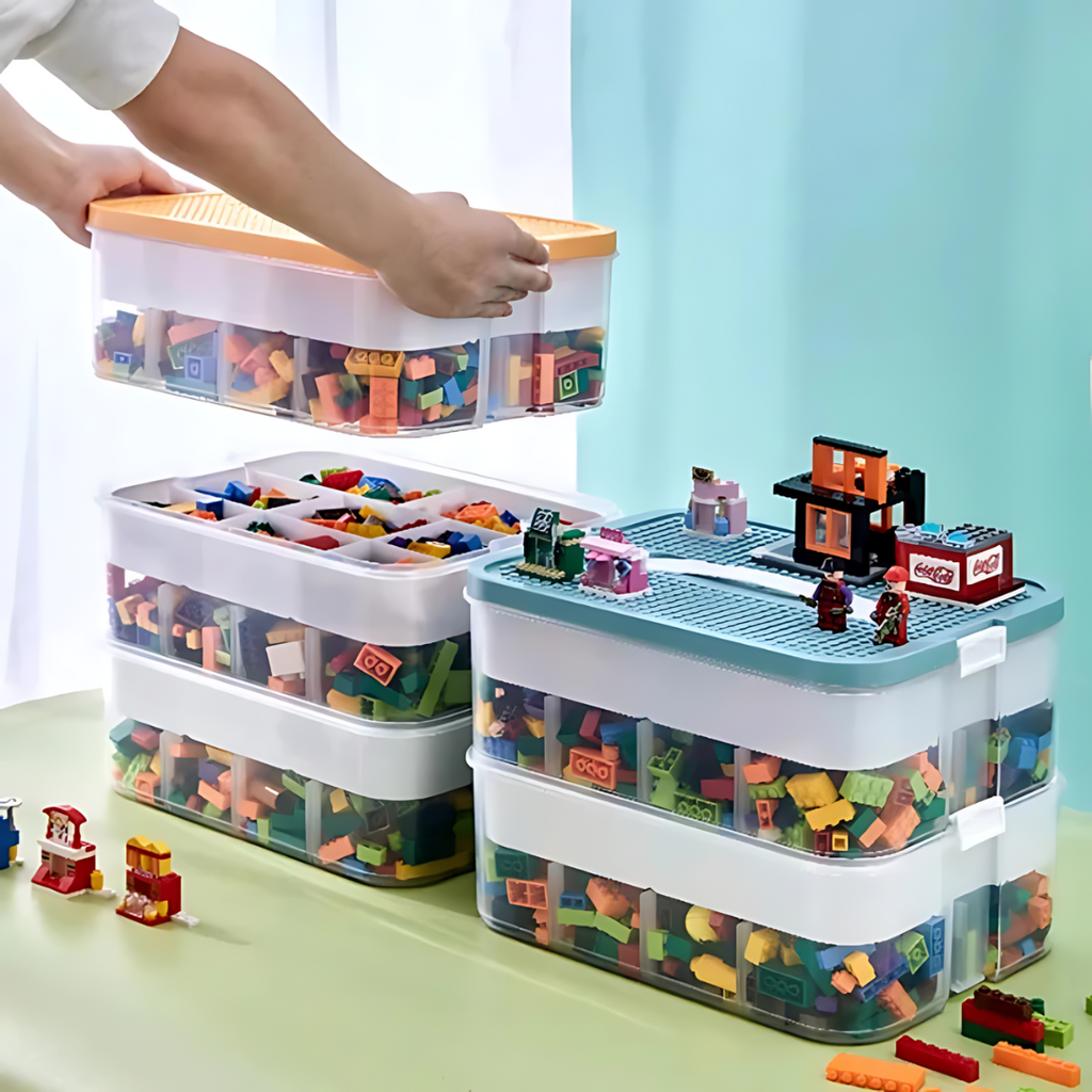 Organized Building Blocks Kids Building Blocks Organizer - Block Buddy