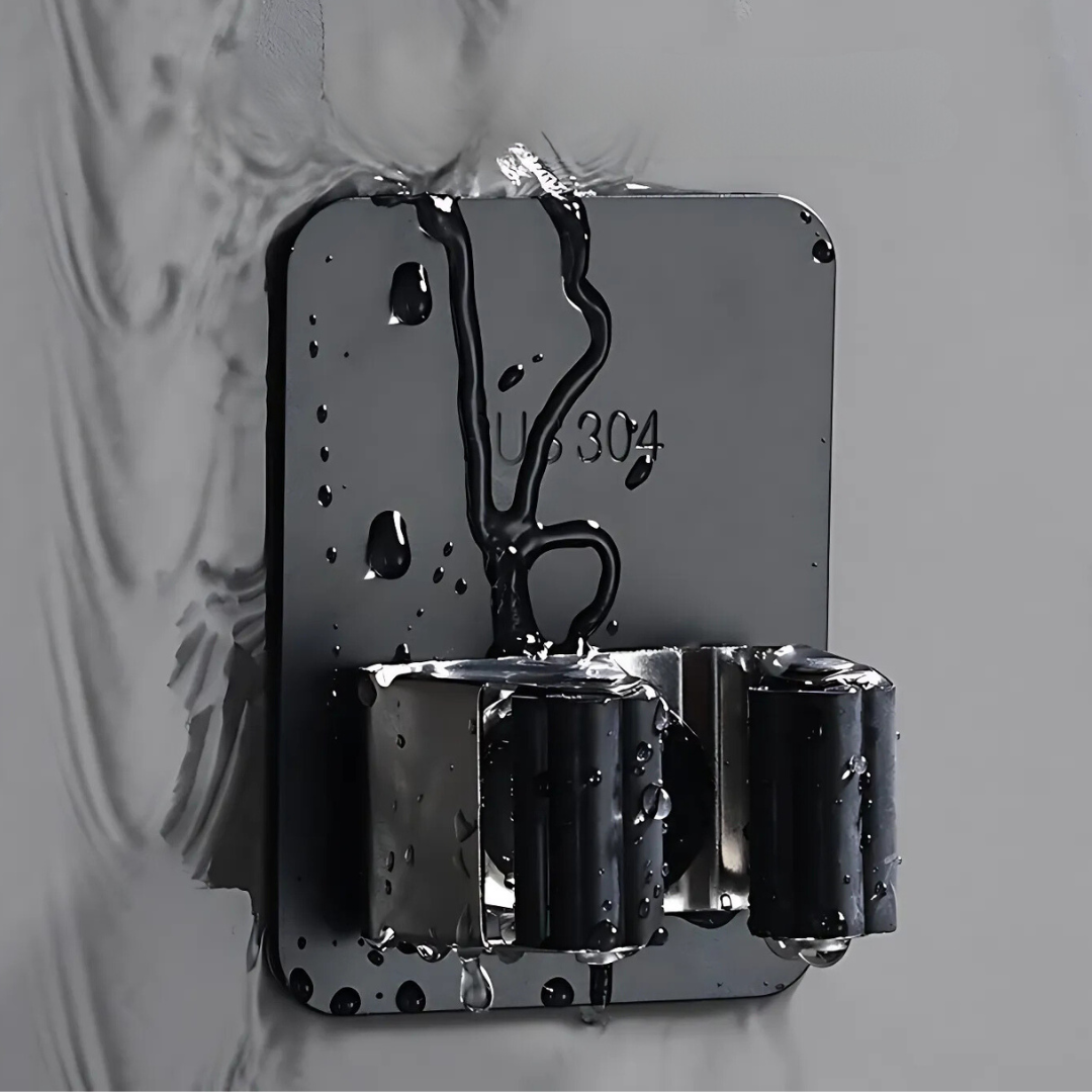 Premium Wall Mounted Mop and Broom Holder